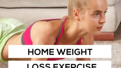 Exercises for weight loss at home
